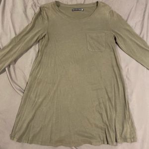 Abercrombie & Fitch Long Sleeve T-Shirt Dress